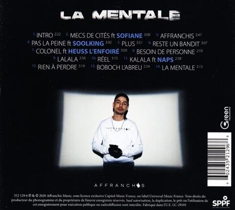 La Mentale - CD Audio di Sifax - 2