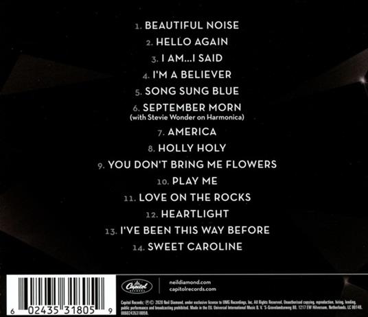 Classic Diamonds With The London Symphony Orchestra - CD Audio di Neil Diamond - 2