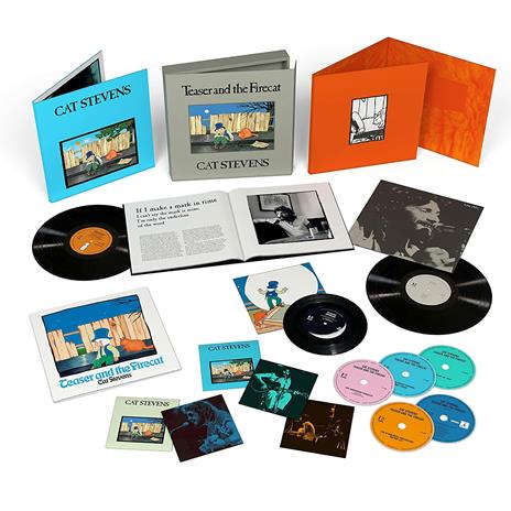 Teaser and the Firecat (Super Deluxe Vinyl Edition: 4 CD + Blu-ray + 2 LP + SP) - Vinile LP + CD Audio + Blu-ray di Cat Stevens - 2