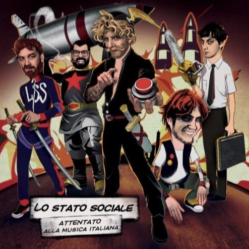 Attentato alla musica italiana (Sanremo 2021) - Vinile LP di Lo Stato Sociale