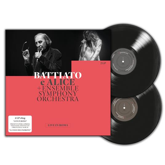 Live in Roma (180 gr.) - Vinile LP di Alice,Franco Battiato,Ensemble Symphony Orchestra - 2