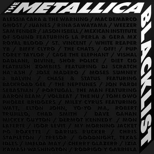 The Metallica Blacklist (CD Box Set) - CD Audio di Metallica