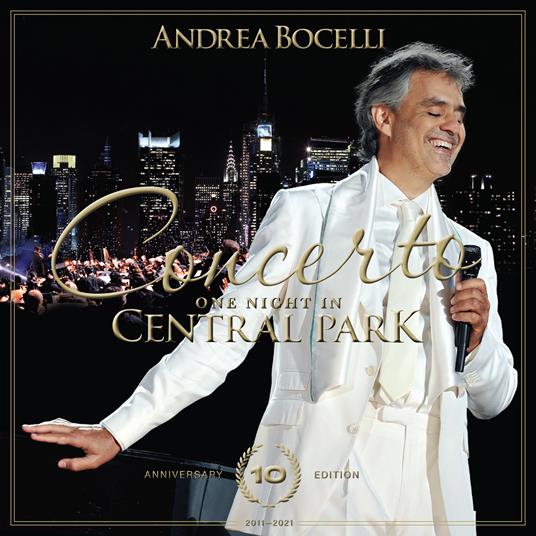 Central Park (10th Anniversary DVD Edition) - DVD di Andrea Bocelli