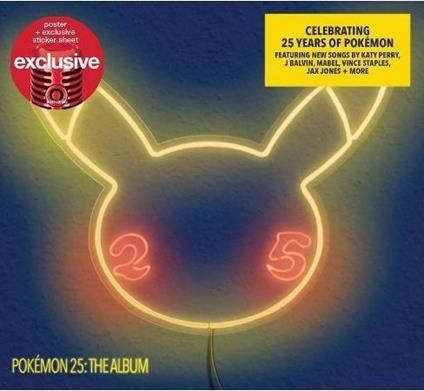 Pokemon 25:The Album + Poster - CD Audio