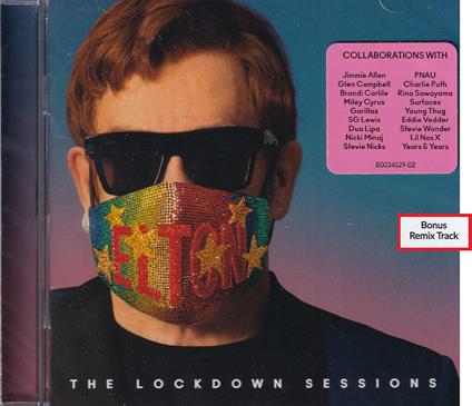 Lockdown Sessions (Bonus Track Remix) - CD Audio di Elton John