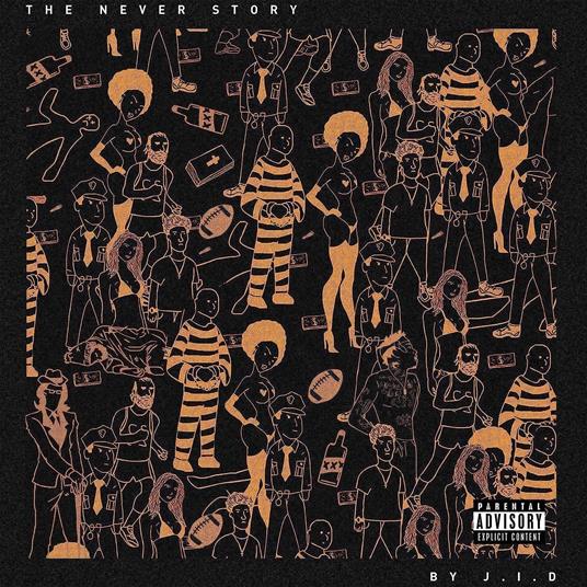 The Never Story (Orange Vinyl) - Vinile LP di Jid