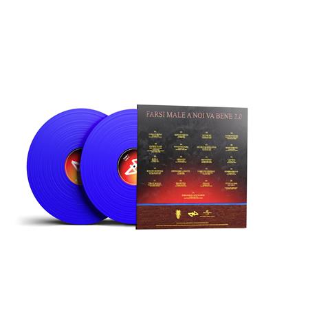 Farsi male a noi va bene 2.0 (Blue Coloured Vinyl - Copia autografata) - Vinile LP di bnkr44 - 2