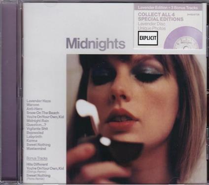 Midnights - CD Audio di Taylor Swift