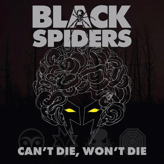 Can'T Die, Won'T Die - Vinile LP di Black Spiders