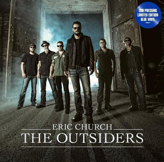 The Outsiders (Blue Vinyl) - Vinile LP di Eric Church