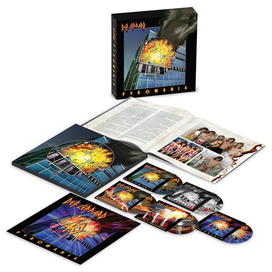 Pyromania (Super Deluxe Edition: 4 CD + Blu-ray) - CD Audio + Blu-ray di Def Leppard - 2