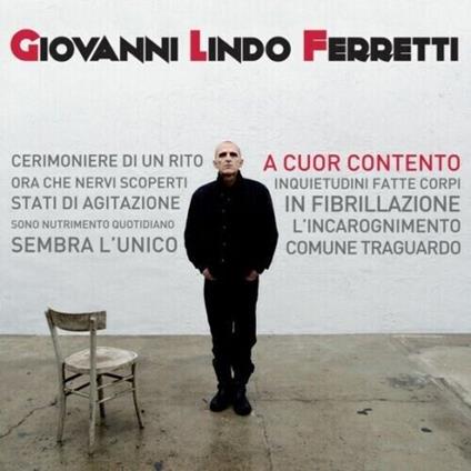 A cuor contento - Vinile LP di Giovanni Lindo Ferretti