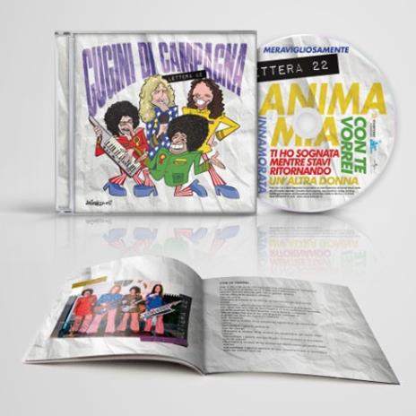 Lettera 22 (Sanremo 2023) - CD Audio di Cugini di Campagna