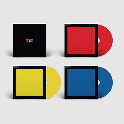 Red, Yellow & Blue - CD Audio di De Staat