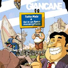 Vinile Tutto male + Sei in un paese meraviglioso (2 LP Rosso e Giallo - Cover Zerocalcare) Giancane