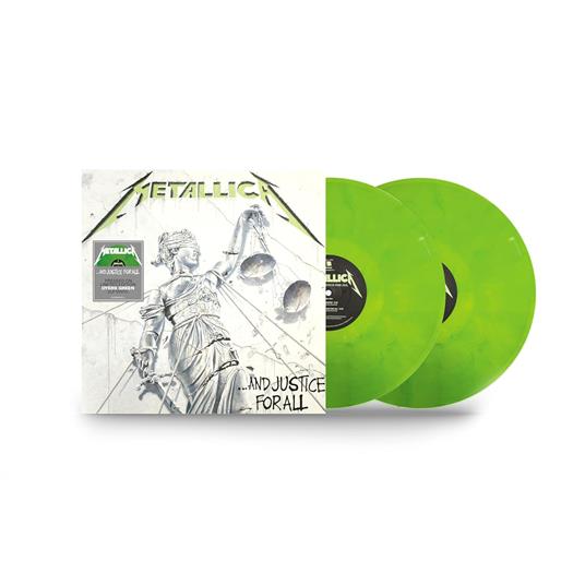 And Justice For All (Dyers Green Coloured Vinyl) - Vinile LP di Metallica