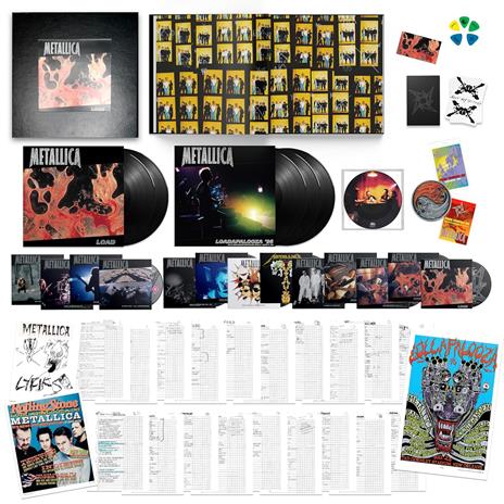 Load (Remastered - Box Set: 6 LP + 15 CD + 4 DVD) - Vinile LP + CD Audio + DVD di Metallica