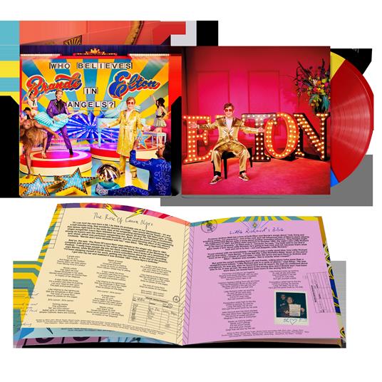 Who Believes in Angels? (Tri-Colour Vinyl) - Vinile LP di Elton John,Brandi Carlile