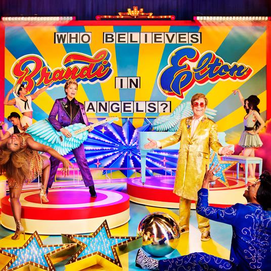 Who Believes in Angels? (Tri-Colour Vinyl) - Vinile LP di Elton John,Brandi Carlile - 3