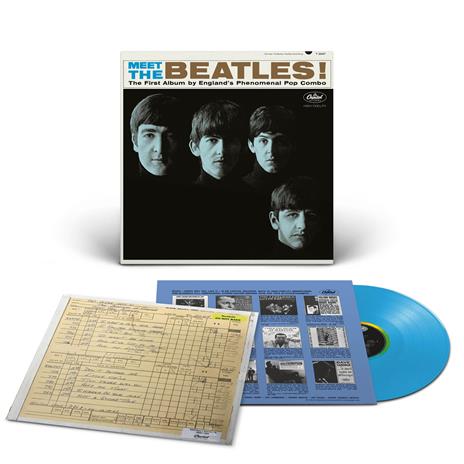 Meet the Beatles (Esclusiva Feltrinelli e IBS.it - Blue Coloured Vinyl) - Vinile LP di Beatles - 2