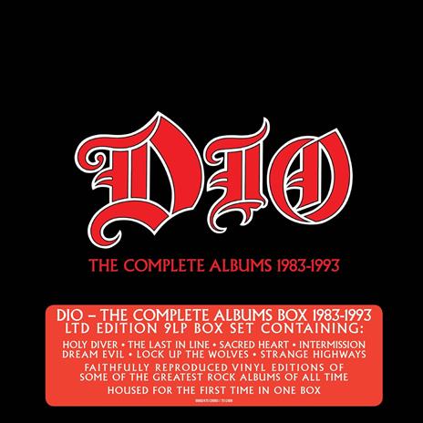 Albums Box Set - Vinile LP di Dio - 2