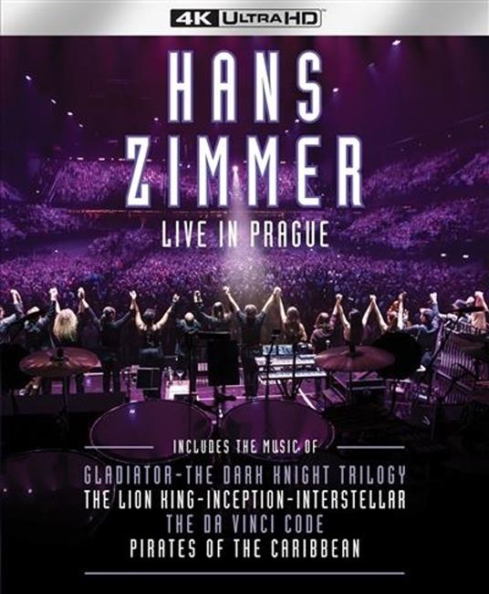 Live in Prague (DVD) - DVD di Hans Zimmer