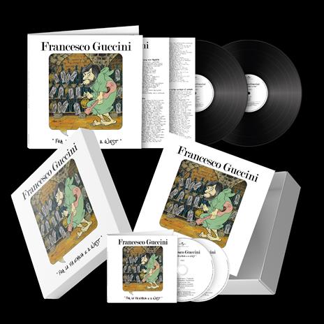 Fra la Via Emilia e il West (40° Anniversario: 2 CD + 2 LP + Stampa) - Vinile LP + CD Audio di Francesco Guccini - 2