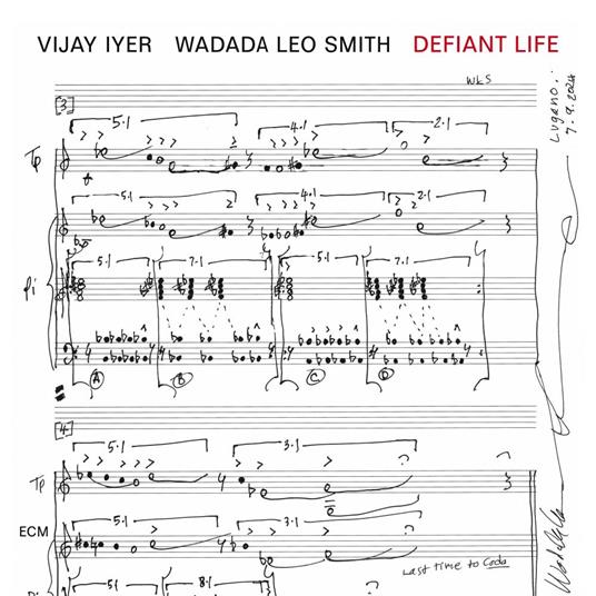 Defiant Life - Vinile LP di Vijay Iyer