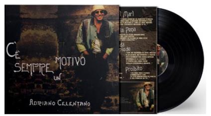 C’è sempre un motivo (LP Vinile Black 180 gr.) - Vinile LP di Adriano Celentano