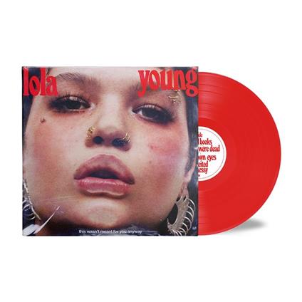This Wasn't Meant For You Anyway (Red Vinyl) - Vinile LP di Lola Young