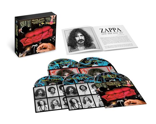 One Size Fits All (50th Anniversary Super Deluxe Edition: 4 CD + Blu-ray) - CD Audio + Blu-ray di Frank Zappa