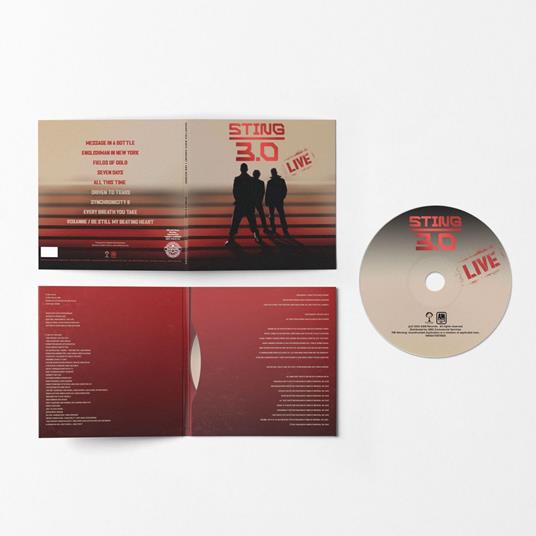 Sting 3.0 Live - CD Audio di Sting