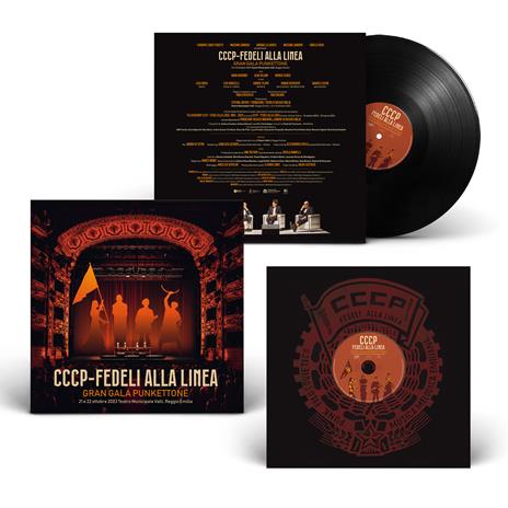Gran Gala Punkettone (LP + DVD) - Vinile LP + DVD di CCCP Fedeli alla Linea - 2