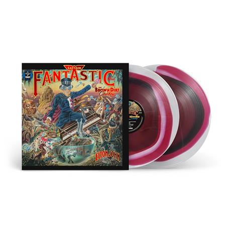 Captain Fantastic and the Brown Dirt Cowboy (50th Anniversary Tricoloured 2 LP Edition) - Vinile LP di Elton John - 2