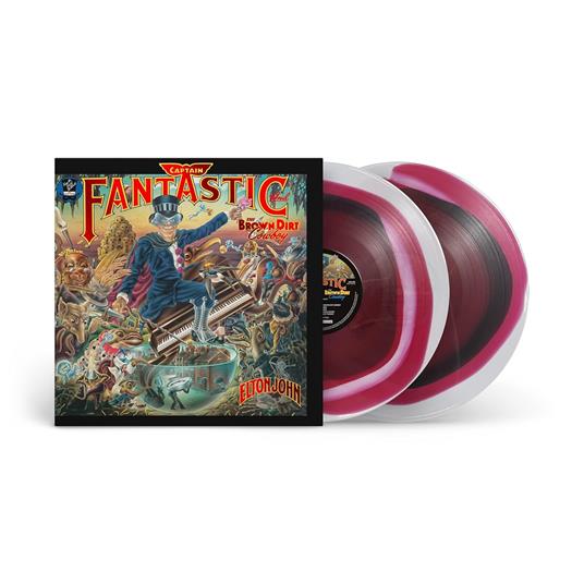 Captain Fantastic and the Brown Dirt Cowboy (50th Anniversary Tricoloured 2 LP Edition) - Vinile LP di Elton John - 2