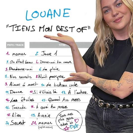 Tiens Mon Best Of - CD Audio di Louane