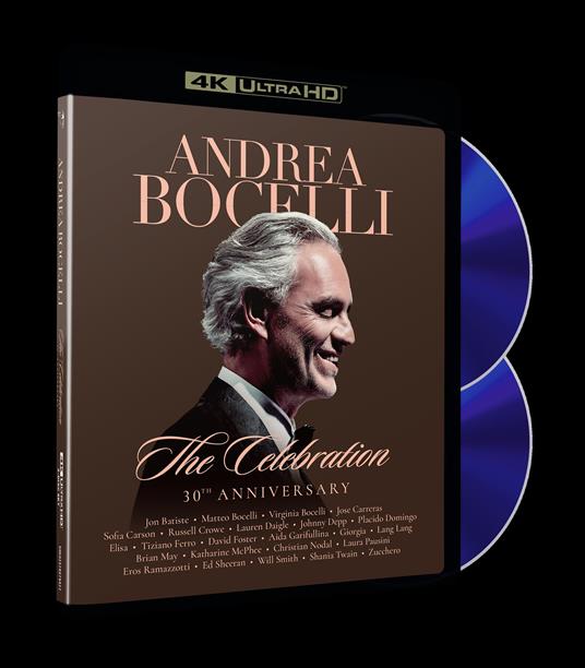 The Celebration 30th Anniversary (2 x 4K UHD) - Blu-ray Ultra HD 4K di Andrea Bocelli - 3