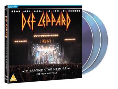 CD Diamond Star Heroes Live (2 CD + Blu-ray) Def Leppard