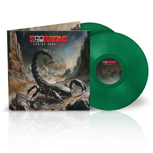 Coming Home Live (Esclusiva Feltrinelli e IBS.it - 2 LP Green Coloured Vinyl) - Vinile LP di Scorpions
