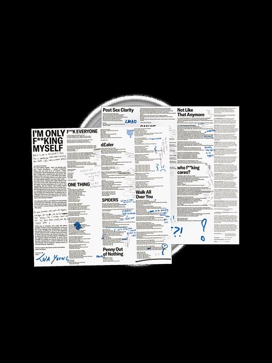 I'm Only Fu**ing Myself (Nude Pink LP - The Basic B*tch Edition) - Vinile LP di Lola Young - 4