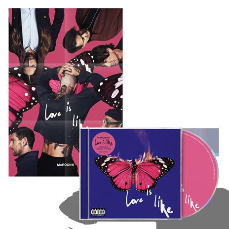 Love is Like (Esclusiva Feltrinelli e IBS.it - CD con Poster) - CD Audio di Maroon 5