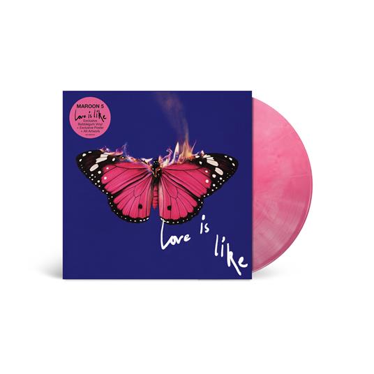 Love is Like (Esclusiva Feltrinelli e IBS.it - Bubblegum Vinyl + Poster) - Vinile LP di Maroon 5