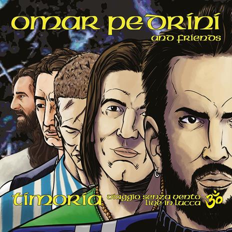 Viaggio senza vento. Live in Lucca (CD Special Edition con Fumetto) - CD Audio di Omar Pedrini - 2