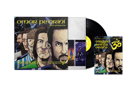 Viaggio senza vento. Live in Lucca (LP Special Edition con Fumetto) - Vinile LP di Omar Pedrini
