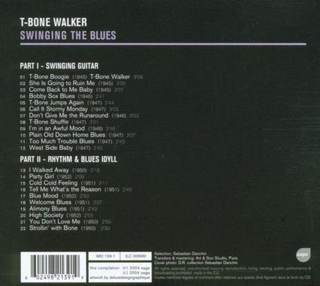 Swinging the Blues - CD Audio di T-Bone Walker - 2
