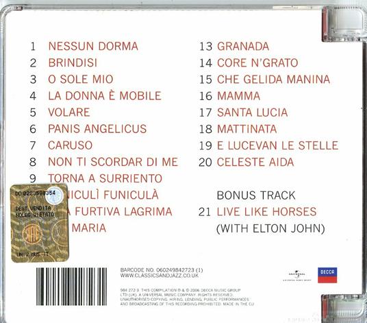 The Ultimate Collection - CD Audio di Luciano Pavarotti - 2