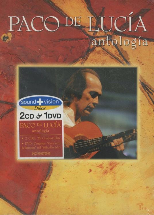 Antologia - CD Audio + DVD di Paco De Lucia