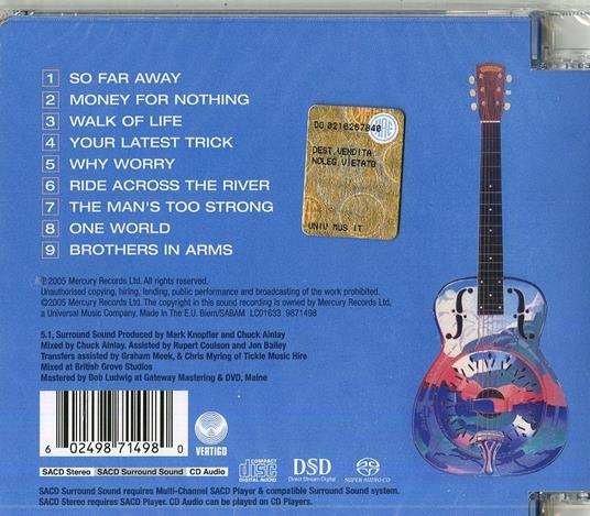 Brothers in Arms (20th Anniversary Standard Edition) - SuperAudio CD di Dire Straits - 2