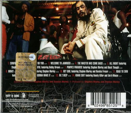 Welcome to Jamrock - CD Audio di Damian Jr.Gong Marley - 2