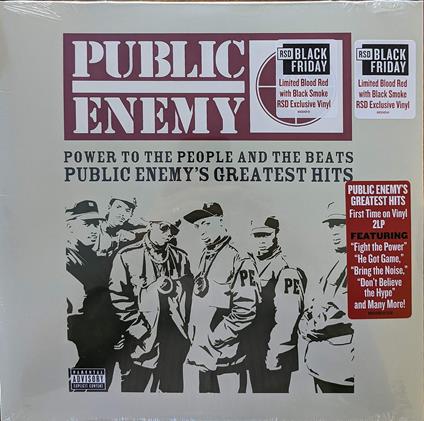 Power To The People And The Beats. Public Enemy's Greatest Hits - Vinile LP di Public Enemy
